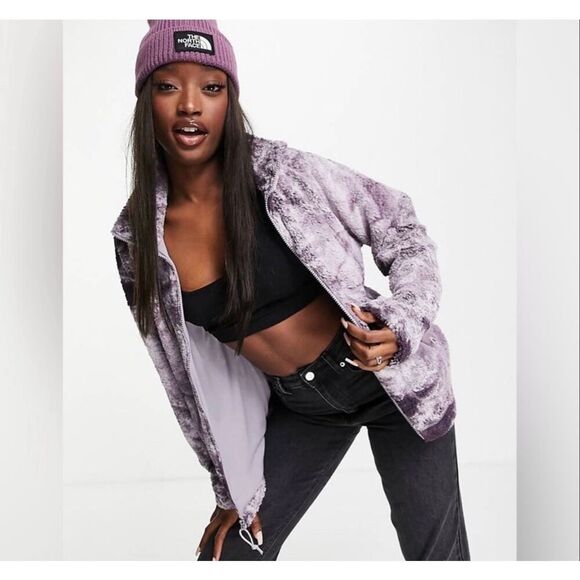 north face /northface hooded pullover full zip up tunic hoodie ridge fleece Ja - Picture 3 of 6